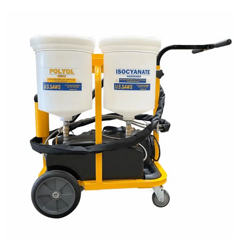 One Man Polymer Pump U.S. Saws