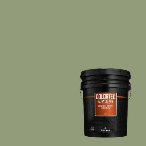Colortec Acrylic WB pigmented Water Based Outdoor Acrylic Sealer Surecrete 1 Gallon Mint