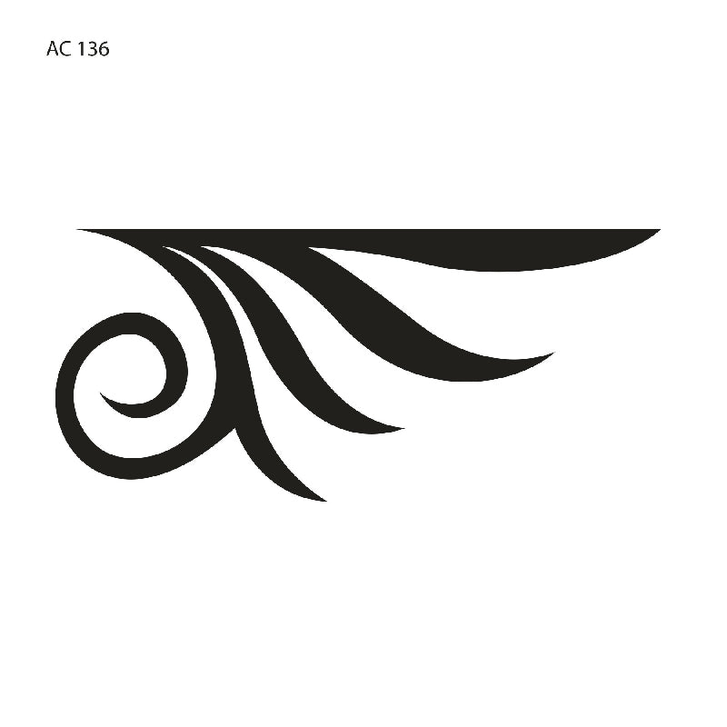 AC136 - Flattoo Stencil System - Corner - Set of 4