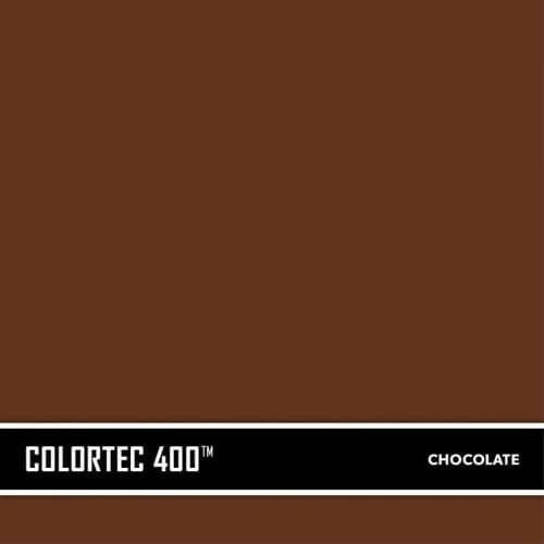 ColorTec 400 Pigmented Solvent-Based Polyurethane Surecrete 1 Gallon Kit Chocolate