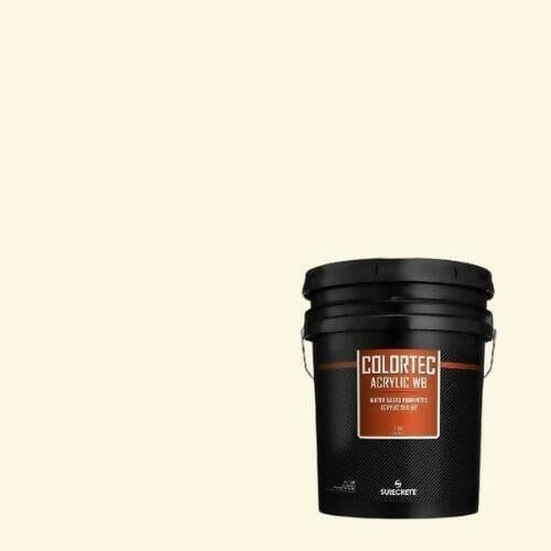 Colortec Acrylic WB pigmented Water Based Outdoor Acrylic Sealer Surecrete 1 Gallon Caribbean Cream