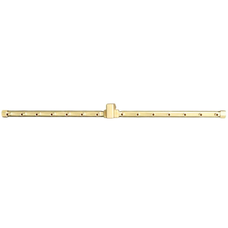 150K BTU 29.75" Linear Brass Burner for Firepits Warming Trends
