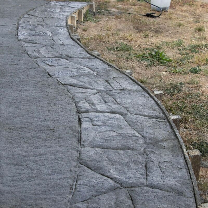 Random Stone Rock 'N Roller Imprint Stamp - 14-1/2" Marshalltown USA