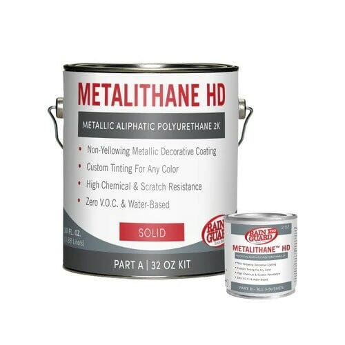 Metalithane HD - Two-component Aliphatic Urethane Rainguard Pro 32 oz kit Solid