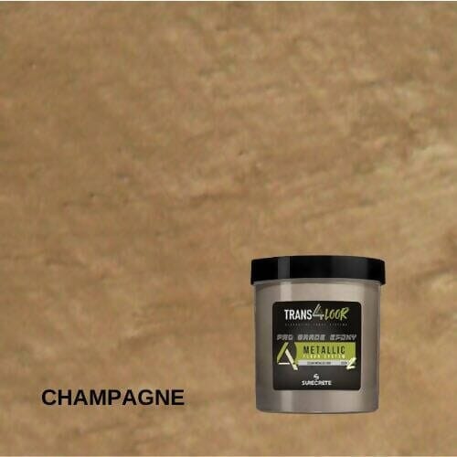 Trans4loor Metallic Pigments - 10 oz Surecrete Champagne