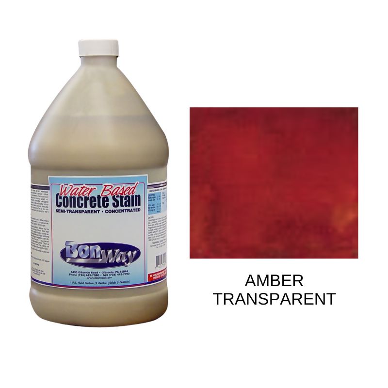 Bon Concrete Stain (Concentrate) Supplies Bon Tool Amber - Transparent 1 Gallon