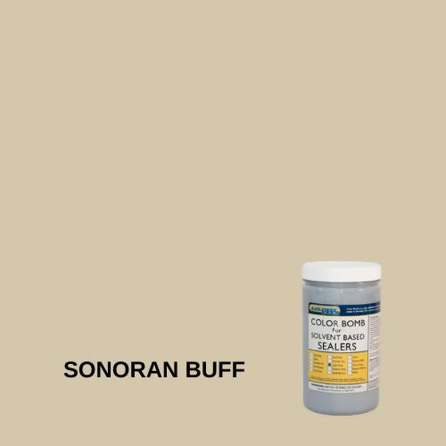 Color Bomb Color Additive for Sealer EZChem Inc Sonoran Buff