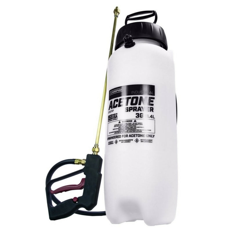 3-Gallon Industrial Acetone Stain Hand Pump Sprayer