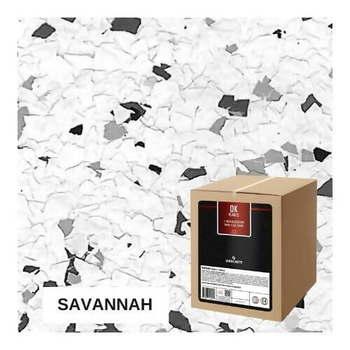 DK Flakes Epoxy Floor Flakes - 25 lb - 1/4" Flake Surecrete SAVANNAH