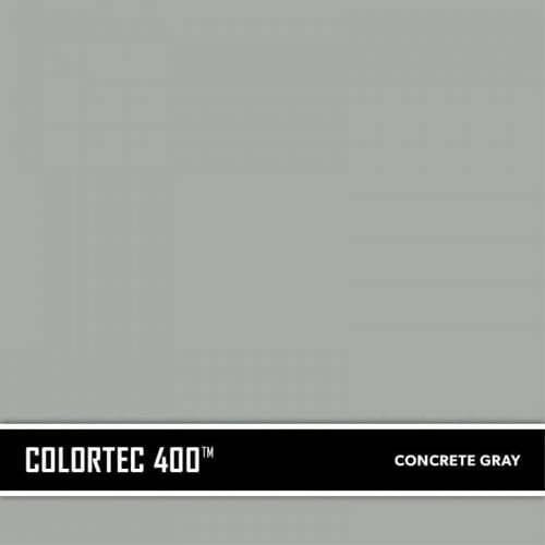 ColorTec 400 Pigmented Solvent-Based Polyurethane Surecrete 1 Gallon Kit Concrete Gray