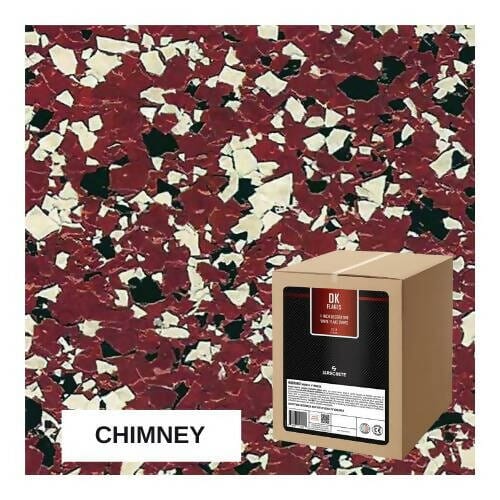 DK Flakes Epoxy Floor Flakes - 25 lb - 1/4" Flake Surecrete CHIMNEY