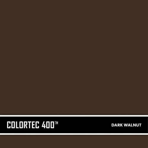 ColorTec 400 Pigmented Solvent-Based Polyurethane Surecrete 1 Gallon Kit Dark Walnut