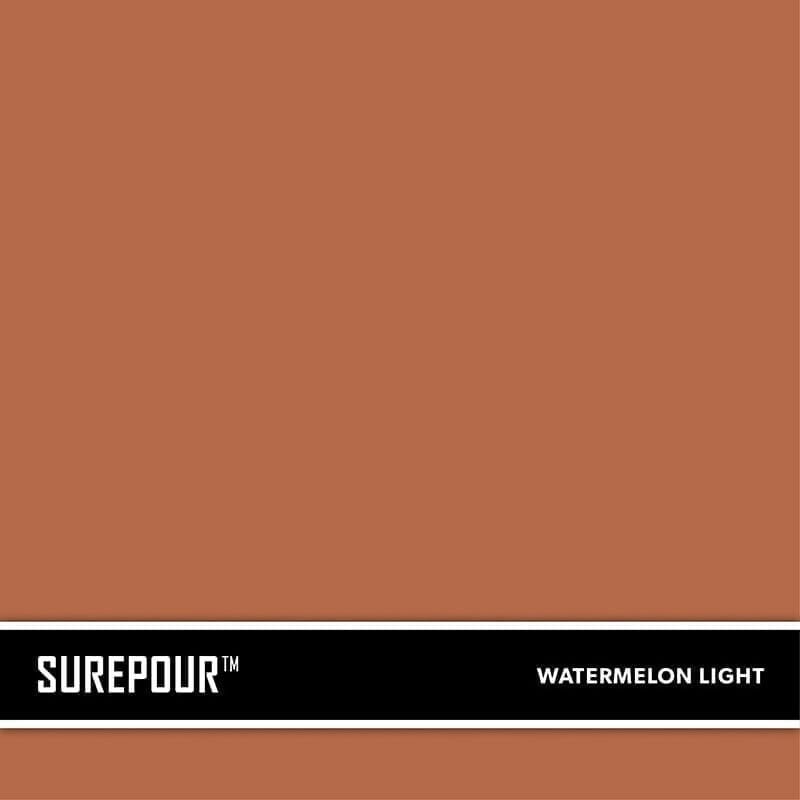SurePour Concrete Integral Color Sacks for Fresh Concrete 10lb. Surecrete Watermelon - Light