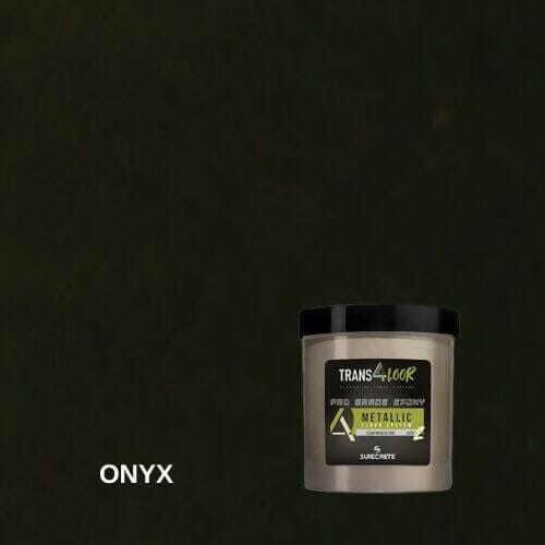 Trans4loor Metallic Pigments - 10 oz Surecrete Onyx