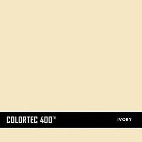 ColorTec 400 Pigmented Solvent-Based Polyurethane Surecrete 1 Gallon Kit Ivory