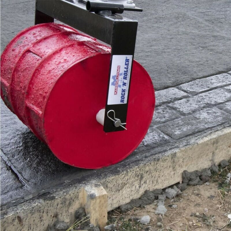 Running Bond Brick Rock 'N Roller Imprint Stamp - 11-3/4" Marshalltown USA