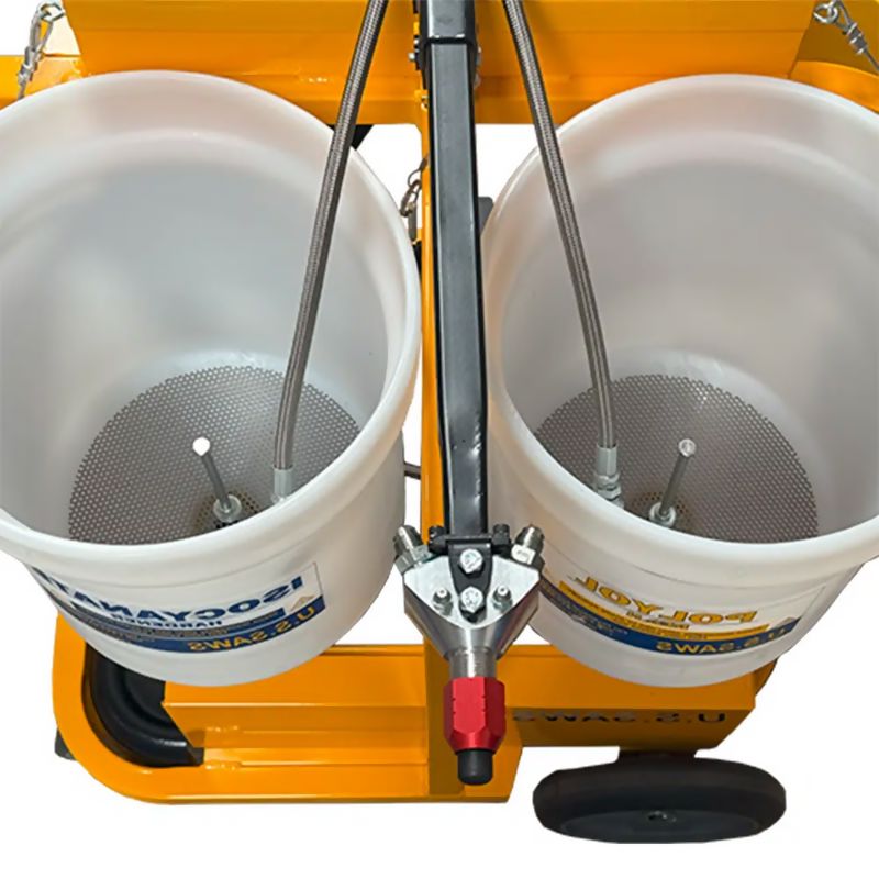 One Man Polymer Pump U.S. Saws