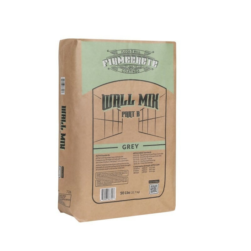 FirmeCrete Wall Coating FirmeCrete Floor & Wall Coatings Gray