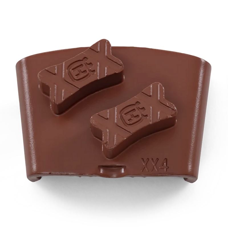 Husqvarna Elite Grind EZ Sharxx - Diamond Tooling for Extremely Hard Concrete - 3-Pack BDC Equipment & Rental Sharxx Brown - 50 grit Double Segment