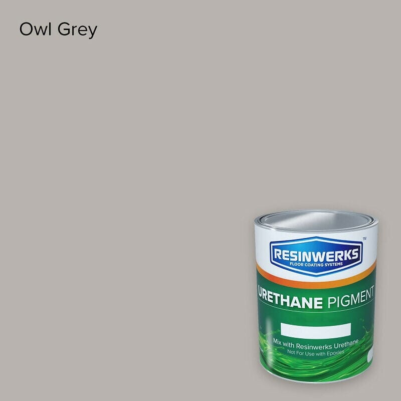 Universal Pigments - Urethane, Polyaspartic and 100% Solids Epoxy Pigments Resinwerks Inc 1 Pint Owl Gray
