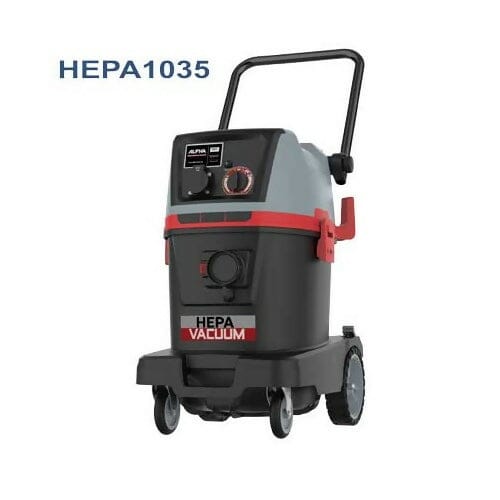 HEPA Wet/Dry Vacuum Alpha Professional Tools 9.3 Gallon