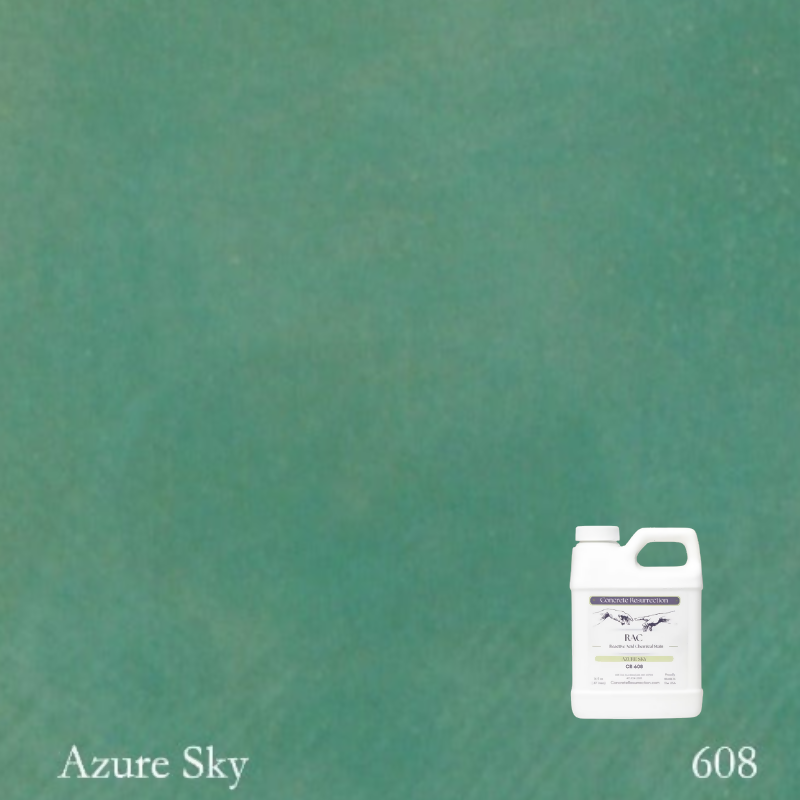 Reactive Acid Chemical (RAC) Concrete Stain