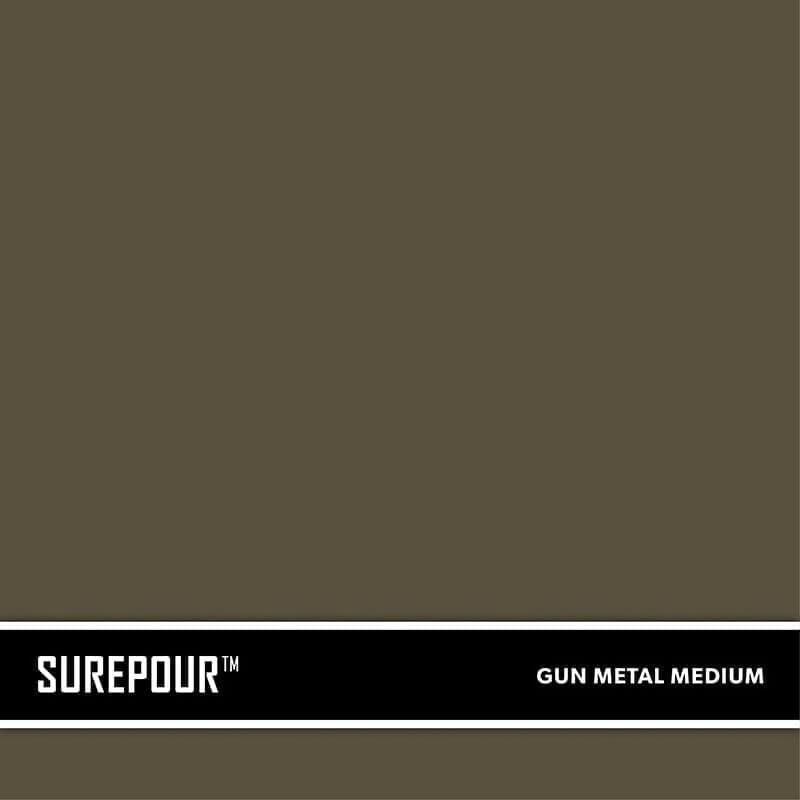 SurePour Concrete Integral Color Sacks for Fresh Concrete 10lb. Surecrete Gun Metal - Medium