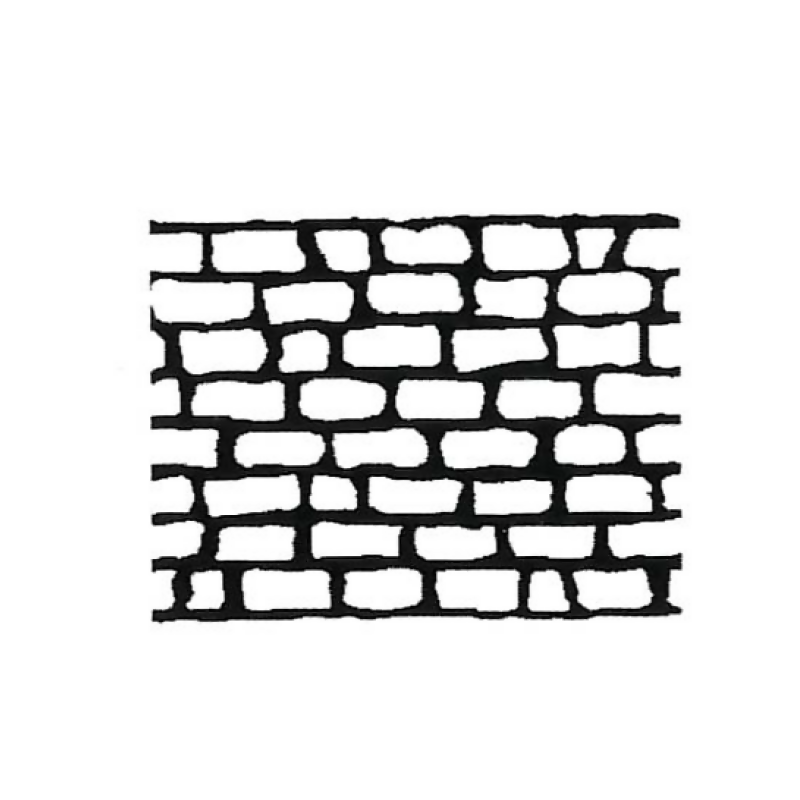 Old Chicago Brick Pattern - Adhesive-backed Stencil Roll - 500 sq ft