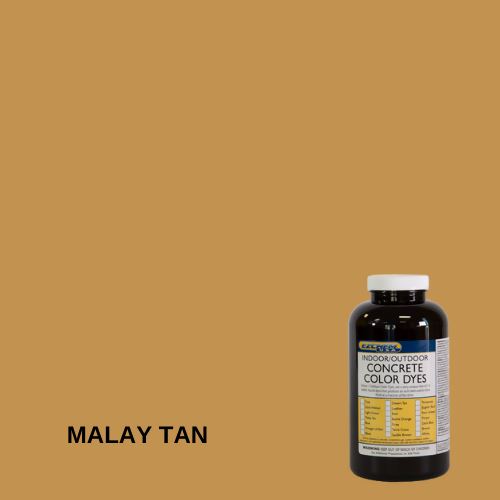 Interior/Exterior Concrete Color Dye EZChem Inc Malay Tan Single Unit