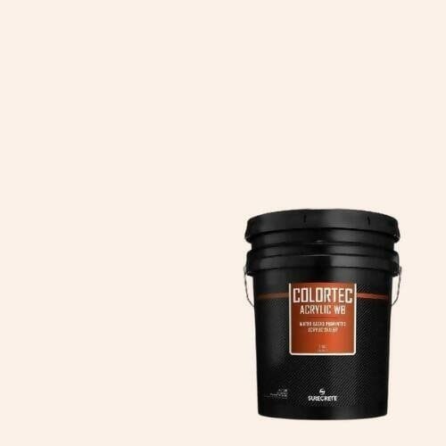 Colortec Acrylic WB pigmented Water Based Outdoor Acrylic Sealer Surecrete 1 Gallon Desert Sand