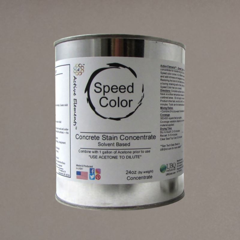 Speed Color - Acetone Dye - Concentrate Engrave-A-Crete 1 Gallon River Rock