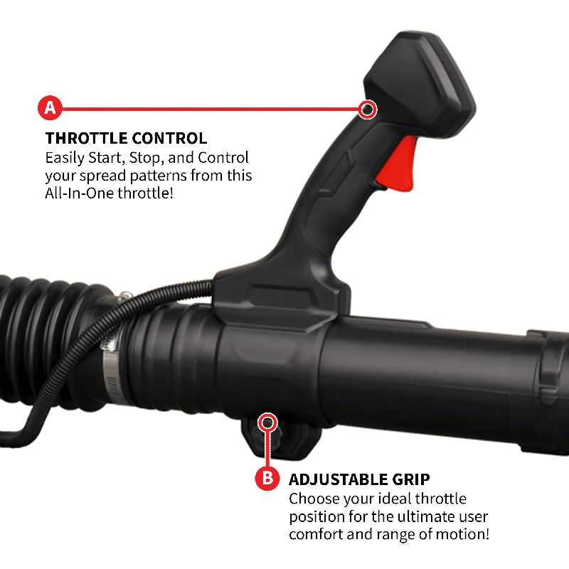 4 Gallon Broadcast Sprayer - Battery Powered Tomahawk Power