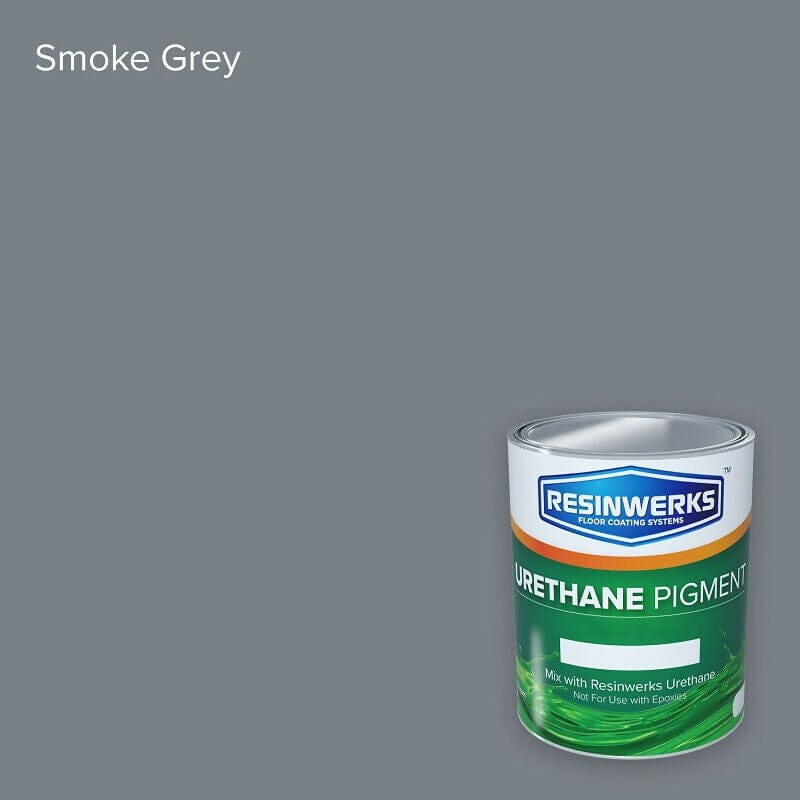 Universal Pigments - Urethane, Polyaspartic and 100% Solids Epoxy Pigments Resinwerks Inc 1 Pint Smoke Gray
