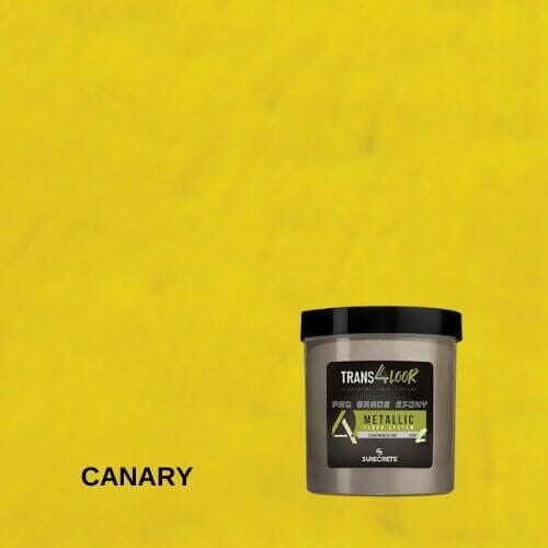 Trans4loor Metallic Pigments - 10 oz Surecrete Canary