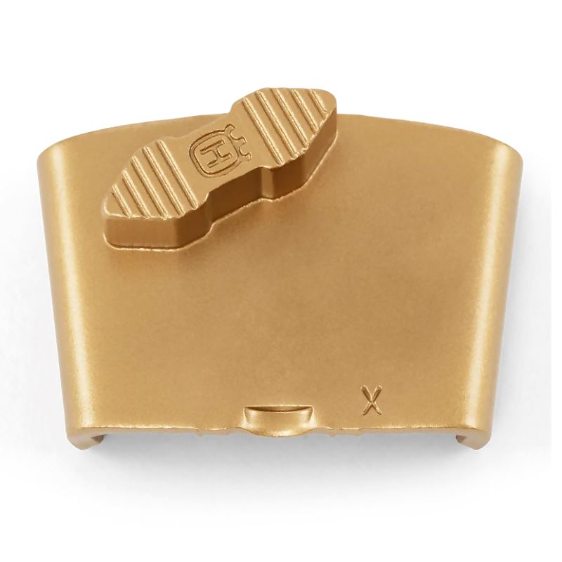 Husqvarna Elite Grind EZ X Series - Diamond Tooling for Extra-Hard Concrete - 3-Pack BDC Equipment & Rental X Gold - 25 grit Single Segment