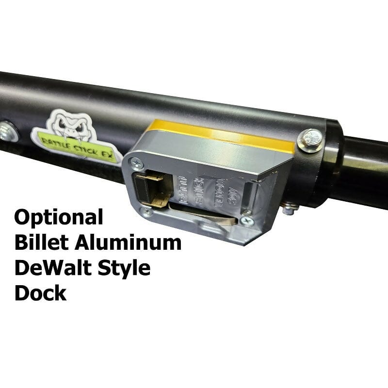 Rattle Stick EX - Concrete Bull Float Vibrator - Fits Dewalt 20V Rattle Stick Concrete Tools Billet Aluminum Super Snake (Standard Power)