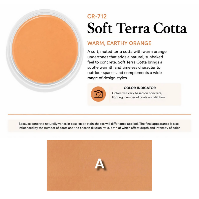 Water Reducible Concentrated (WRC) Concrete Stain