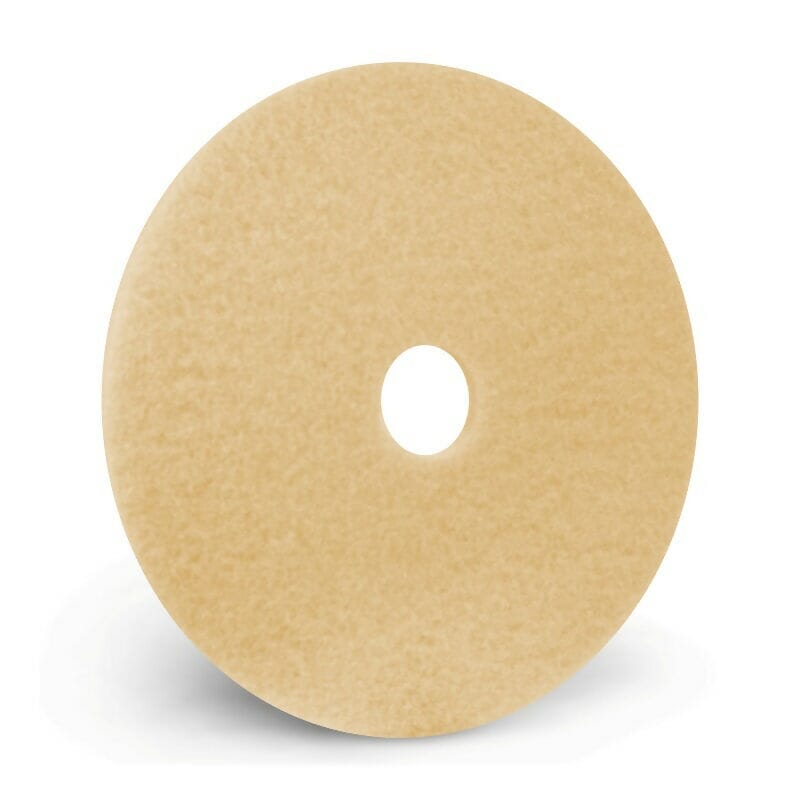 Beige Carpet - Carpet Encapsulation Cleaning Pad - Circular Americo Manufacturing Company