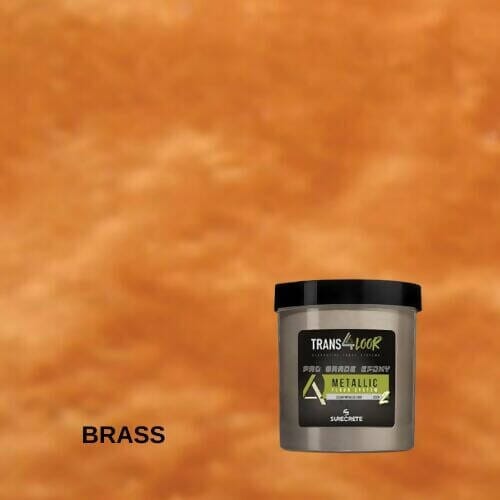 Trans4loor Metallic Pigments - 10 oz Surecrete Brass