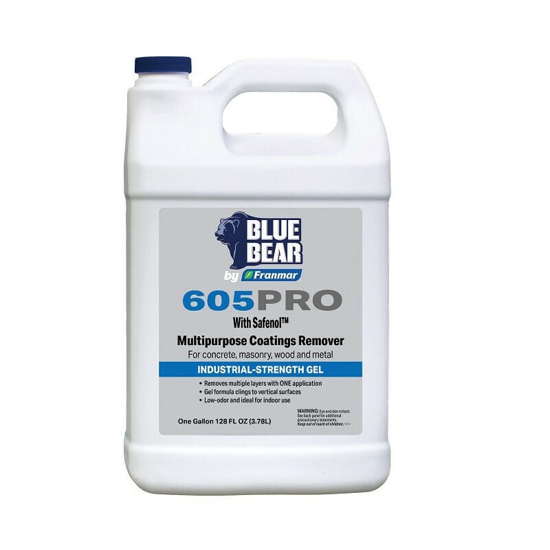 605PRO: With Safenol - Multipurpose Coatings Remover Franmar Inc 1 Gallon
