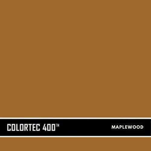 ColorTec 400 Pigmented Solvent-Based Polyurethane Surecrete 1 Gallon Kit Maplewood