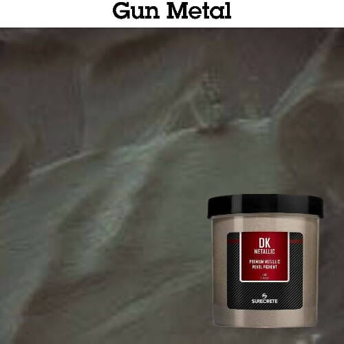 DK Metallic Additive for Clear Epoxy - 16 oz Surecrete GUN METAL 16 oz