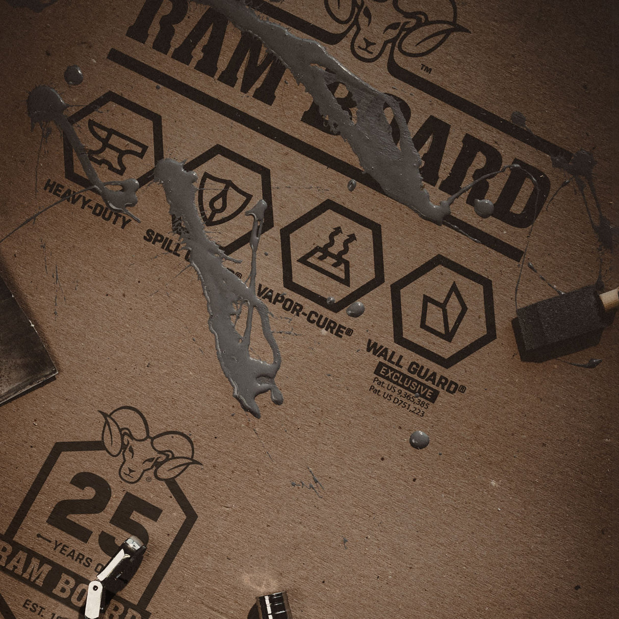 Ram Board - Temporary Floor Protection Concrete Decor Store