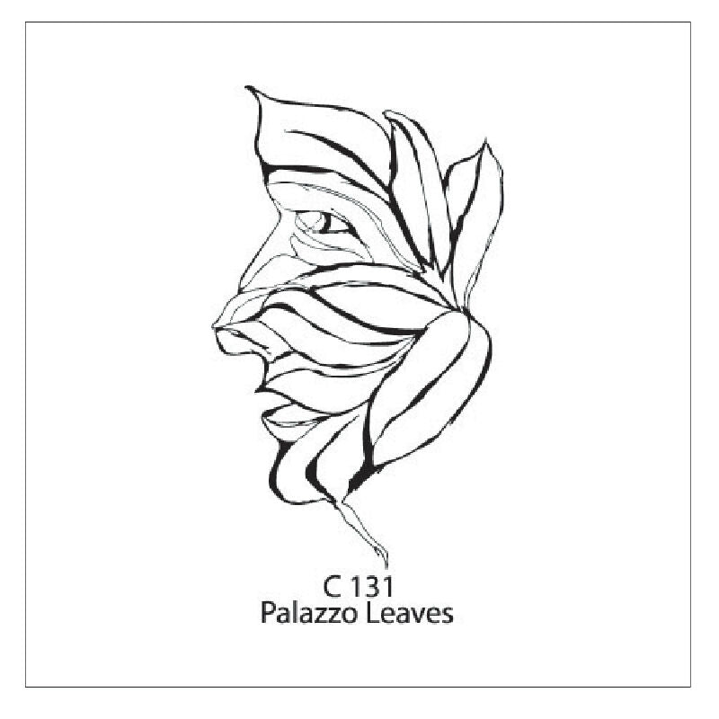 C131 - Palazzo Leaves Stencil