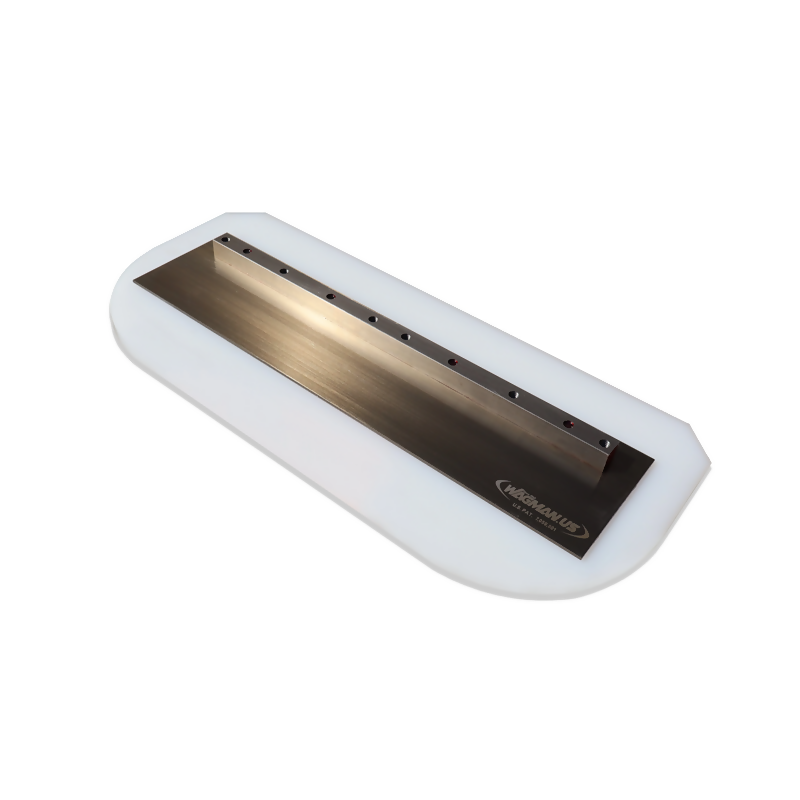 Wagman 8" x 14" Plastic Combo Power Trowel Blade (4-Pack)