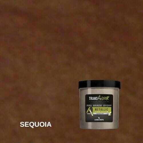 Trans4loor Metallic Pigments - 10 oz Surecrete Sequoia