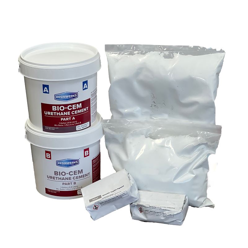 BioCem TC - Polyurethane Concrete Topcoat Resinwerks Inc No Color