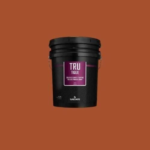 SureTique Powder Release Agent for Stamped Concrete 30 Lbs. Surecrete Terra Cotta