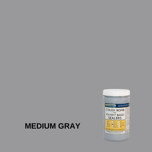 Color Bomb Color Additive for Sealer EZChem Inc Medium Gray