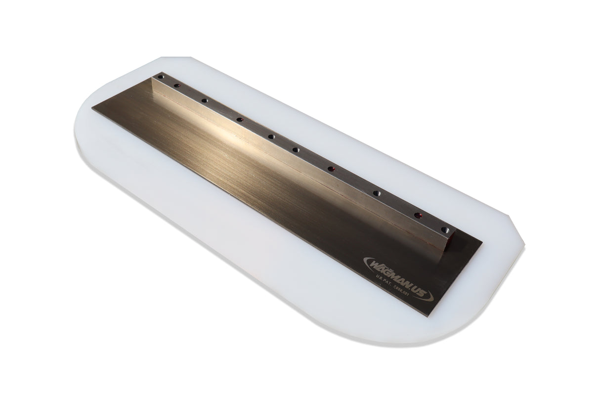 Wagman 8" x 18" Plastic Combo Power Trowel Blade (4-Pack)